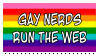 gay nerd run the web